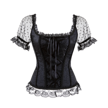 Vintage Korsett mit Ärmeln