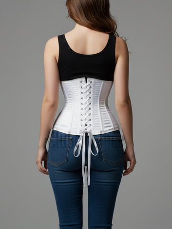 Underbust Premium Korsett mit Doppelten Stahlstäbchen