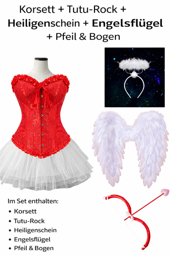 Set: Korsett Dessous Amor