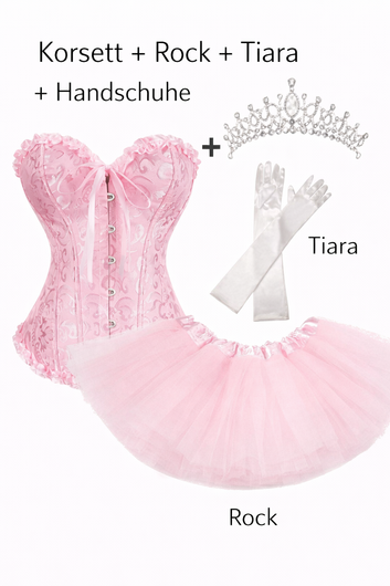 Set: Korsett Dessous Aurora